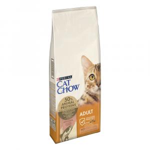 13 + 2 kg gratis! Purina Cat Chow, karma sucha dla kota, 15 kg - Adult, łosoś