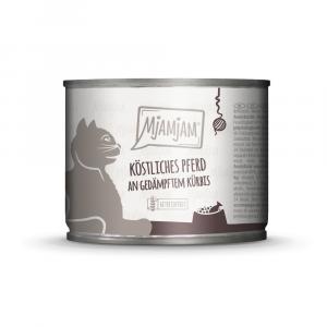 MjAMjAM, 6 x 200 g - Pyszna konina z gotowaną na parze dynią