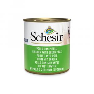 Schesir, karma w puszkach, 6 x 285 g - Kurczak z groszkiem