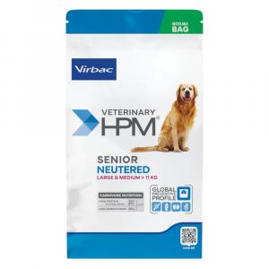 Virbac Veterinary HPM Senior Dog Neutered Large & Medium - 2 x 12 kg