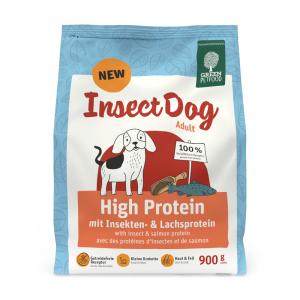 Green Petfood InsectDog High Protein, owady i łosoś - 900 g