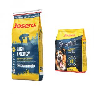 Josera: karma sucha dla psa, 12,5 kg + Knuspies, przysmak dla psa, 900 g gratis! - High Energy
