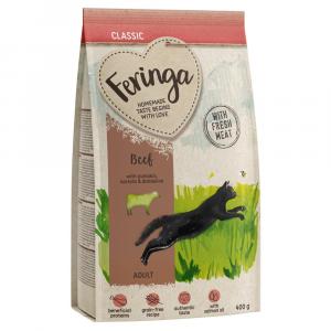 2 + 1 gratis! Feringa, karma sucha, 3 x 400 g - Adult Classic, wołowina