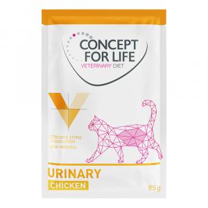 Concept for Life Veterinary Diet Urinary, kurczak, saszetki - 12 x 85 g