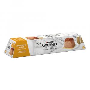 10 + 2 gratis! Gourmet Revelations Mus, 12 x 57 g - Kurczak