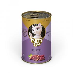 Kitty Cat Adult Pate, 6 x 400 g - Kaczka