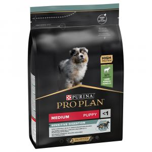 PURINA PRO PLAN Medium Puppy Sensitive Digestion, jagnięcina i ryż - 3 kg