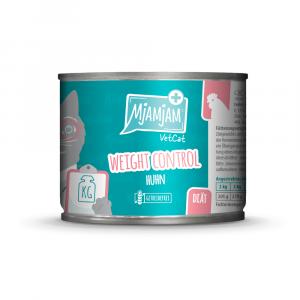 MjAMjAM VetCat Weight Control, 6 x 200 g - Kurczak