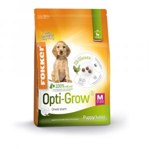 Fokker Puppy/Junior Medium Opti-Grow karma dla psów - Podwójne opakowanie: 2 x 13 kg