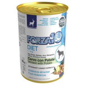 Forza 10 Diet Low Grain, 6 x 400 g - Dziczyzna z ziemniakami