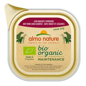 Almo Nature BioOrganic Maintenance, 6 x 100 g - Z biowołowiną i biowarzywami