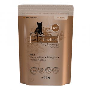 Korzystny pakiet catz finefood saszetki, 16 x 85 g - Dziczyzna