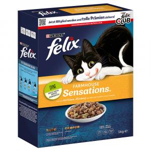 Felix Farmhouse Sensations, z kurczakiem - 4 x 1 kg