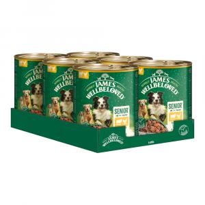 James Wellbeloved Senior Dog Hypoallergenic, jagnięcina i kurczak - 24 x 800 g