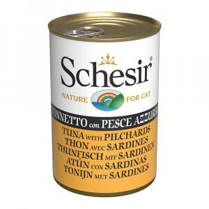 Schesir w galarecie, 6 x 140 g - Tuńczyk z sardynką