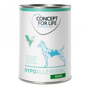 Pakiet Concept for Life Veterinary Diet dla psa, 24 x 400 g - Hypoallergenic, konina