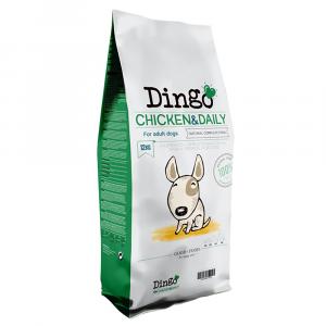 Dingo Chicken & Daily z kurczakiem karma dla psów - 2 x 12 kg - Pakiet oszczędnościowy