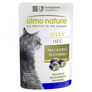 Megapakiet Almo Nature HFC Jelly, 24 x 55 g - Makrela