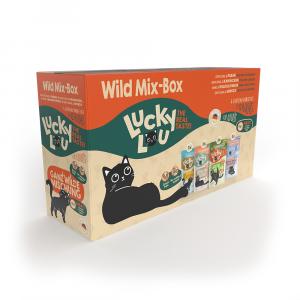 Pakiet mieszany Lucky Lou Adult, 12 x 125 g - Wild Mix