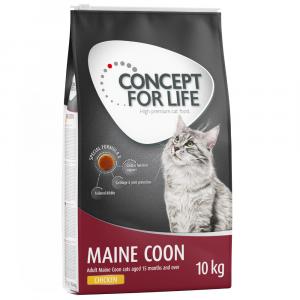 20% taniej! Concept for Life, karma sucha, 10 kg / 3 x 3 kg - Maine Coon Adult - ulepszona receptura! 10 kg