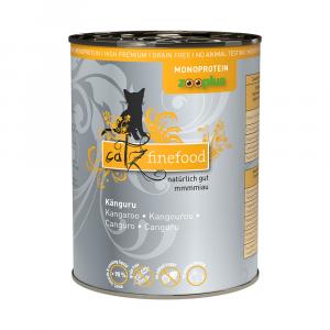 Pakiet mieszany catz finefood karma mokra monoproteinowa zooplus, 24 x 400 g - Kangur