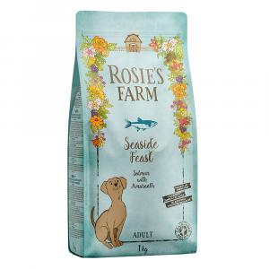 2 + 1 kg gratis! Rosie's Farm, karma sucha, 3 x 1 kg - Łosoś, bataty i amarantus