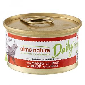 Korzystny pakiet Almo Nature Daily Menu, 12 x 85 g - Wołowina