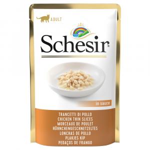 Schesir w galarecie, saszetki, 6 x 85 g - Paski z kurczaka w sosie