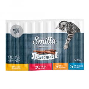 Korzystny pakiet Smilla Long Sticks, 30 x 5 g - Pakiet mieszany 1 (4 smaki)