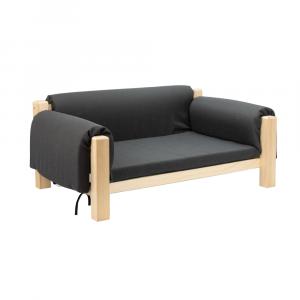 Ferplast sofa dla psa Mizu - Rozmiar M (dł. x szer. x wys.): 82 x 45 x 34 cm