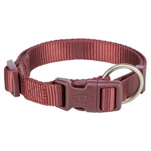 Trixie Premium obroża dla psa, sangria - Rozm. XS - S: 22 - 35 cm obw. szyi, 10 mm szer.