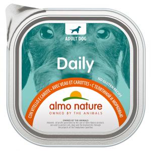 Almo Nature, pakiet mieszany Daily 18 x 300 g - Z cielęciną i marchewką