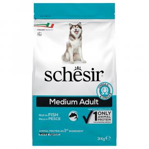 Schesir Dog Medium Adult z rybą - 3 kg