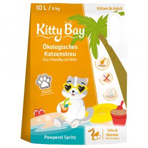 KittyBay Pawperol Spritz Tofu & Maniok, żwirek dla kota - 3 x 10 l (18 kg)