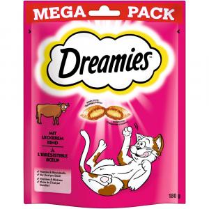 Dreamies przysmak dla kota - Wołowina, 3 x 180 g