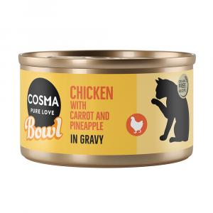 10 + 2 gratis! Cosma Bowl, 12 x 80 g - Pierś z kurczaka