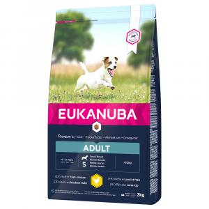 Eukanuba Adult Small Breed, kurczak - 2 x 3 kg