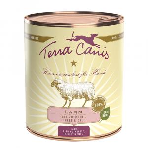 Terra Canis, 6 x 800 g - Jagnięcina z cukinią, prosem i koperkiem