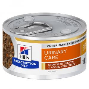 Hill’s Prescription Diet c/d Urinary Care, kurczak z warzywami - 24 x 82 g