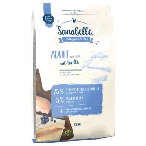 Dwupak Sanabelle, 2 x 10 kg - Adult, pstrąg