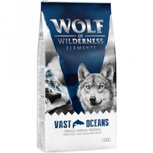 40 zł taniej! Wolf of Wilderness, karma sucha dla psa, 12 kg - „Vast Oceans”, ryba