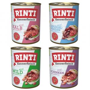 Pakiet RINTI Kennerfleisch, 12 x 800 g - Mix 1