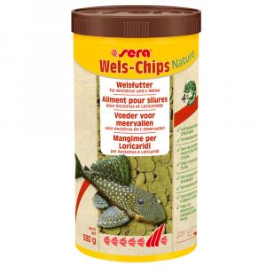 Sera Wels-Chips, pokarm dla ryb sumokształtnych - 1 litr