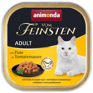 Megapakiet animonda vom Feinsten Adult NoGrain w sosie, 30 x 100 g - Indyk w sosie pomidorowym