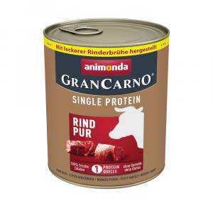 Animonda GranCarno Adult Single Protein, 6 x 800 g - Wołowina