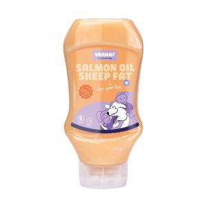 15% taniej! Braaaf, przysmaki dla psa, różne rodzaje - Duo, olej z łososia / tłuszcz z owcy, 500 ml