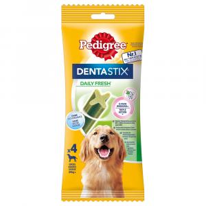 Pedigree DentaStix Fresh - Dla dużych psów, 154 g, 4 szt.