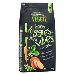 Greenwoods Veggie, Słodkie ziemniaki z groszkiem, marchwią i szpinakiem - 2 x 12 kg