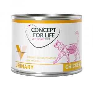 Concept for Life Veterinary Diet Urinary, kurczak - 12 x 200 g