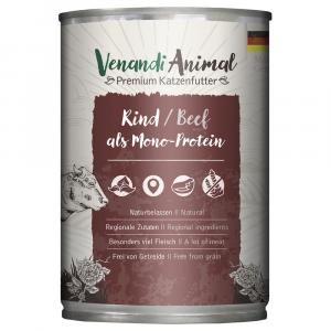 Venandi Animal Monoprotein 6 x 400 g - Wołowina